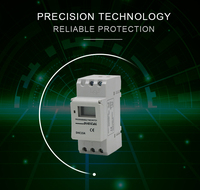 Interruptor Temporizador Digital AC 220V Programable Semanalmente en Sistema Eléctrico con Máx. Corriente de 16A y Voltaje de 240V