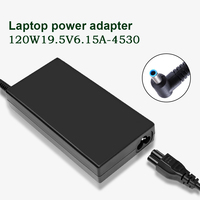Cargador de computadora portátil de 120W de alta calidad, personalizado, 19,5 V, 6.15A, 4,5*3,0, adaptador de CA y CC, versátil, 65W, 90W, opciones disponibles