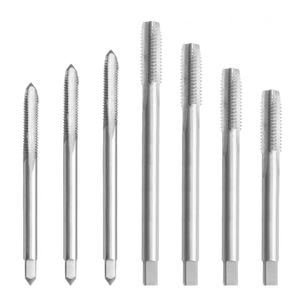 HSSE-M35 JIS स्टैंडर्ड लॉन्ग DIN शैंक 100L स्ट्रेट ग्रूव टैप M3 M4 M5 M6 थ्रेड स्क्रू हैंड टैप - Product Image 3