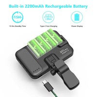 Anneau Lumineux LED Rechargeable USB pour Selfie, Téléphone, Ordinateur Portable, Appel Zoom/Vlog, Maquillage, Vidéo, Caméra de Poche, Lampe d'Appoint pour Éclairage
