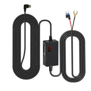 Câble abaisseur de tension pour voiture 12V/24V vers 5V 3A avec affichage de la tension, protection contre les coupures de courant et tension réglable L176 - Product Image 5