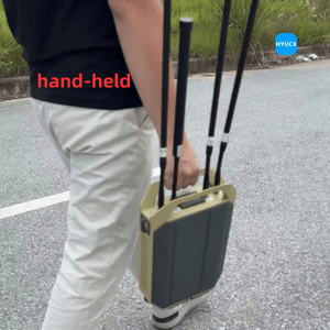 Drohnenerkennung 12km Rucksack-Stil Allzweck-Drohnenerkennung und -Positionierung, 70MHz-6,2GHz Anpassbares Scanning zur Selbstverteidigung - Product Image 3