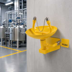 Estación de Lavado de Ojos de Alta Calidad Montada en la Pared, Tipo Botella de Salina de 500 ml, <span class=keywords><strong>Lavaojos</strong></span> de Emergencia Portátil, Tipo Gabinete de Seguridad - Product Image 3