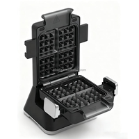 Machine à gaufres compacte Aifa 4 emplacements, gaufrier vertical pour gaufres belges profondes carrées