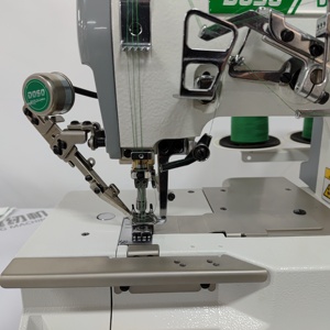 DS-588 Series Automatic Flatbed Cover Stitch Interlock <b>Sewing</b> Machine Flat Lock Motor Auto Trimmer - Product Image 3