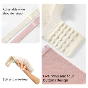 BH Payudara Besar Tanpa Kawat Anti Kendur Push-up Ukuran Besar Cup Besar - Product Image 6