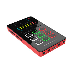 Takstar MX1mini profesyonel DJ mikseri etkileri için ses arabirimi canlı ses kartı ses değiştirici anahtar ses kartları karıştırıcılar - Product Image 4