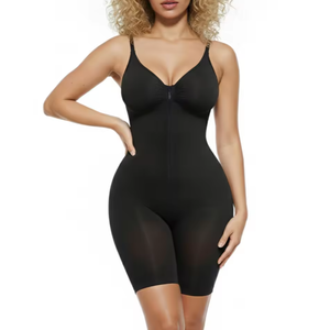 Faja Moldeadora de Cuerpo de Control Firme, Transpirable y Sin Costuras, con Soporte de Cintura y Moldeado hasta Medio Muslo, con Cremallera YKK de Secado Rápido, Venta al por Mayor - Product Image 4