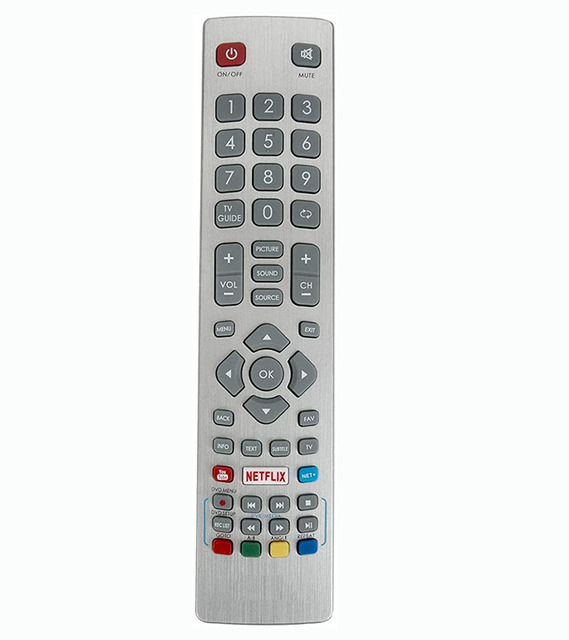 SHWRMC0115 Replacement Remote Control  for Sharp Aquos  UHD 4K Freeview TV