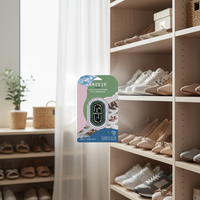 Ambientador para Zapateros BREEZE con Fragancia a Eucalipto y Sal Marina, Desodorante para Almacenamiento de Zapatos