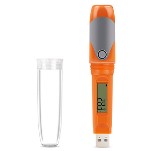 เครื่องบันทึกอุณหภูมิและความชื้น Jingchuang Rc51 พร้อมจอ LCD ช่องต่อ USB แบบช่องเดียว สำหรับระบบควบคุมอุณหภูมิในห่วงโซ่ความเย็น - Product Image 2