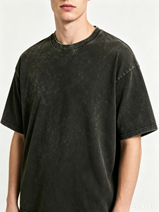T-shirt Oversize da Uomo 100% Cotone, Magliette Stampate Personalizzate con Logo, Vendita all'Ingrosso - Product Image 1