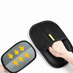 Effective <b>pet</b> hair glove static <b>cleaning</b> gloves for cat fur reusable dual sided for couch furniture carpet car seat OEM - Product Image 2