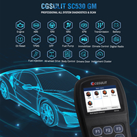 Cghami SC530 outil de Diagnostic automobile professionnel, Scanner OBD2, réduction du kilométrage pour une marque de voiture spécifique