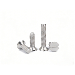 High Volume Low Cost Factory Discounts 304/316 Stainless Steel Slotted Countersunk Head Screw Polishing CNC Machining Services - Product Image 4