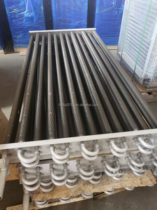 Échangeur de chaleur à tubes à ailettes eau-air en acier inoxydable pour le <span class=keywords><strong>chauffage</strong></span> des serres et le contrôle de la température agricole - Product Image 5