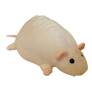 Grande topo realistico e giocattolo di peluche ispirato al blu-grigio ratto cuscino cuscino realistico figura giocattoli - Product Image 4