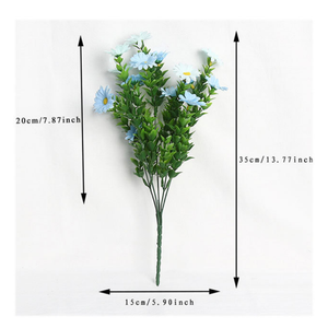 ดอกเดซี่หญ้าเทียมสำหรับตกแต่งสุสาน สวนอนุสรณ์ และจัดวางไว้อาลัยกลางแจ้ง - Product Image 4