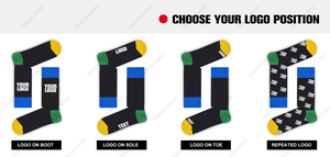 NO MOQ FREE DESIGN Oem Brand Custom Design Own Logo Men Crew <strong>Socks</strong> Private Your Label Bamboo Cotton Man <strong>Sock</strong> - Product Image 4