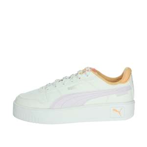 Sneakers Puma per Ragazze, Bianche con Dettagli Wisteria, Scarpe di Tela alla Moda - Product Image 1