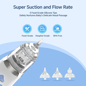 Aspirador nasal seguro eléctrico Productos para recién nacidos Cuidado de limpieza nasal Aspirato nasal eléctrico para bebés - Product Image 5