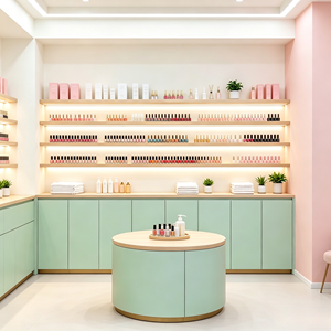 Ensemble de meubles sur mesure pour salon de manucure, meubles de salon de beauté, vitrines, design d'intérieur, aménagement clé en main - Product Image 3