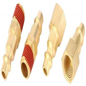 Brass Quick Connect Coupling Set 1/4 NPT 12 Piece Pneumatic Tool Accessories - Product Image 2
