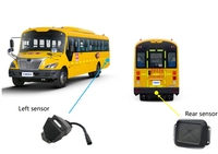 Système d'information sur les angles morts TFL DVS BSIS, capteur radar, capteur d'angle mort, système de détection latérale pour camions