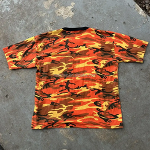 Tùy Chỉnh In Đảo Ngược Unisex T-Shirt Thời Trang Dạo Phố Lỏng Phù Hợp Với Với Màu Sắc Khối Thiết Kế - Product Image 5