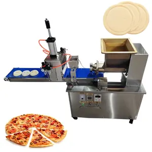 Máquina de prensa de rodillo de masa comercial Máquina automática para hacer panqueques Chapati Máquina aplanadora Chapati