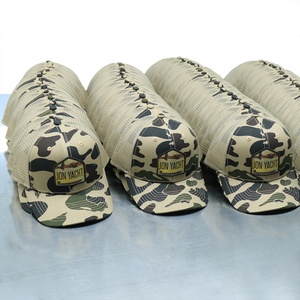 Guanzhou Ace Hat Factory Venta al por mayor 6 Panel Tactical Trucker Hats Camo Trucker Caps con malla - Product Image 6