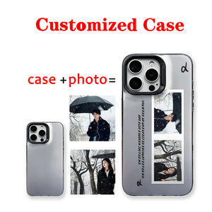 Coque de téléphone personnalisée avec <span class=keywords><strong>photo</strong></span>, logo DIY, peinture UV, support IMD TPU, personnalisation 1 pièce pour iPhone 17/16/15/14/13/12/11, MOQ1 - Product Image 1