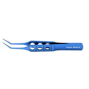 Mcpherson Suture Tying Micro Forceps Tying Platform Straight Length 11 Cm 5mm Ce Needle Holder Forceps Colostomy Bags Two Pieces