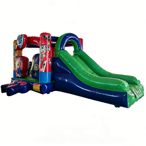 Château gonflable avec toboggan combiné, thème animal, château gonflable commercial pour enfants, fête en plein air, événement de carnaval, <span class=keywords><strong>location</strong></span> - Product Image 3