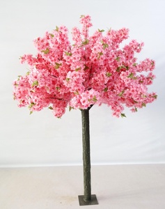 Grand arbre de cerisier artificiel de 6 pieds, blanc soyeux, pour extérieur, avec pot globe, style <span class=keywords><strong>Sakura</strong></span>, haut et touffu, pour table - Product Image 3