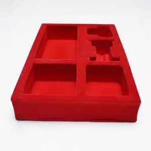 Colored EVA Foam Lining Foam Mesh Red Sponge Board Packing Material Customized Lining Inner Support Cos Props