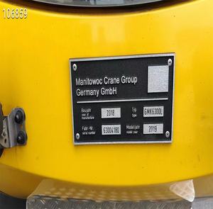 חציל gmk6300l 300 טון בשימוש משאית ניידת 300 טונות 300 T מנופים משאית - Product Image 6