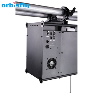 Orbisfly Pro100d Winch 100 Double + Power dan Cat6 DMX Winch lampu kinetik DMX Hoist hang 100kg objek - Product Image 2