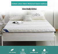Surmatelas en mousse à mémoire de forme, confortable et doux, haute densité, en Gel polyester élastique, g