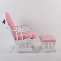 Chambre salon rembourré bleu canapé inclinable fauteuil momie allaitement bébé chaise berçante en vrac