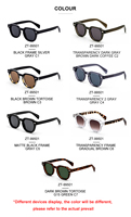 Lunettes de soleil carrées souples personnalisées avec logo rétro Partagas, protection UV400, pour femmes et hommes