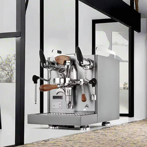 Máquina de Espresso Profesional Comercial de 15 Bares, Acero Inoxidable 304, Bomba de Vibración, Diseño Clásico E61, Sistema de Preparación, Semiautomática para Hotel - Product Image 2