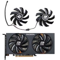 85MM 4PIN Fan FDC10U12S9-C kipas GPU untuk PowerPower RX 6700XT 6600XT 6600 Graphics RX 5700XT 5600XT 5500XT grafis
