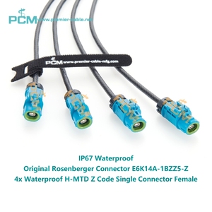 Cable divisor Ethernet automotriz 4 en 1 impermeable H-MTD x4 para kit de desarrollo NVIDIA AGX <span class=keywords><strong>Thor</strong></span> para conducción autónoma en vehículos - Product Image 4