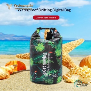 Colorful Printing Kayatrek PVC 500D Waterproof Dry Bag <b>Floating</b> Rafting Boating Hiking <b>Fishing</b> Ocean Pack 5L - Product Image 5