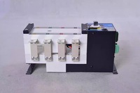 Groupe électrogène 4P à commutateur de transfert automatique à double alimentation ATS avec disjoncteurs à boîtier moulé en cuivre 400V 10kA