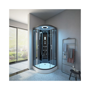 スチームシャワーキャビンルーム工場直販シンプルガラスバックモジュラーコンテナ - Product Image 1