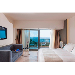 Lit de couchage de haute qualité 5 étoiles boîte de luxe compacte assemblée pour lit de luxe d'hôtel lit king size - Product Image 3