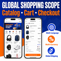 Desarrollo de Aplicaciones de Compras Internacionales de Comercio Electrónico Transfronterizo Personalizadas para IOS y Android con Pago Multimoneda LionCreate