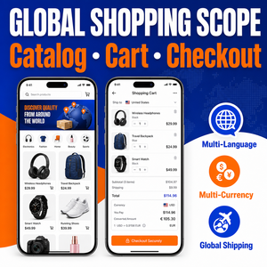 Développement d'applications de commerce électronique transfrontalier personnalisées pour iOS et Android avec paiement multi-devises LionCreate - Product Image 2